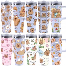 Capybara Rodent Stainless Steel Mugs Cups