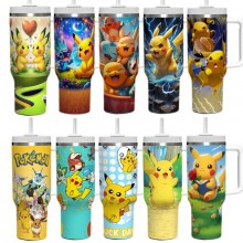 Pokemon Pikachu anime Stainless Steel Mugs Cups
