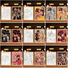 Toilet-bound Hanako-kun Led Photo Frame Lamp Painting Night Lights