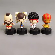 4.5cm Street Fighter figures set(4pcs a set)