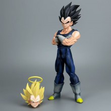 27.5cm Dragon Ball Vegeta Hold Chest anime figure