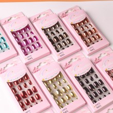 Fashion fake nails paste stickers