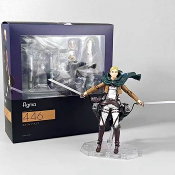 Attack on Titan Erwin Smith anime action figure figma 446#