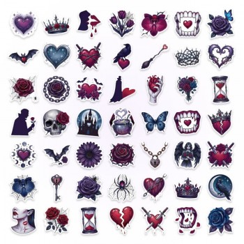 Nordic-Style waterproof stickers set(50pcs a set)