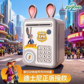 Original Zootopia Judy Nick Piggy Bank Money box