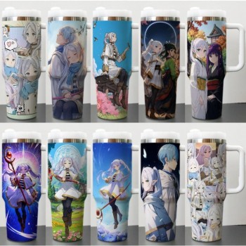 Frieren Beyond Journey's End Stainless Steel Bottle Mugs Cups