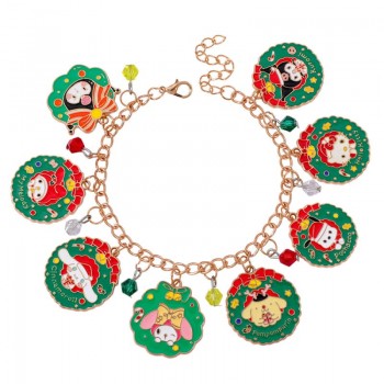 Sanrio Melody kitty Cinnamoroll Kuromi anime bracelets