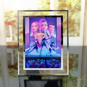 K-POP Demon Hunters anime Crystal photo frame