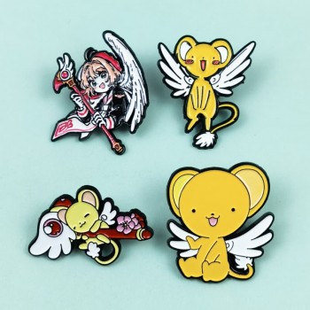 Card Captor Sakura anime Alloy Enamel Badges Brooch Pins