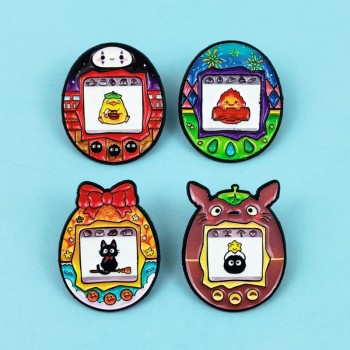 Totoro anime Alloy Enamel Badges Brooch Pins