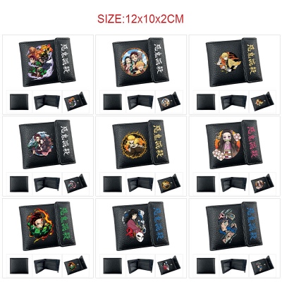 Demon Slayer anime snap wallet buckle purse