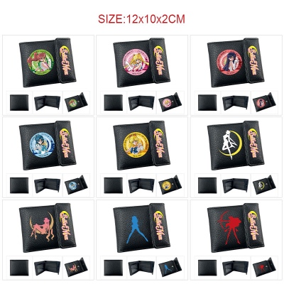Sailor Moon anime snap wallet buckle purse