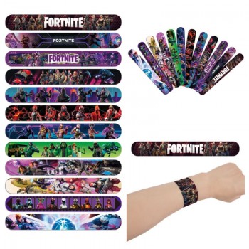 1pcs Fortnite game Slap Bracelets Wrisrtbands