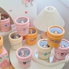Sanrio Drinkware 304 Stainless Steel Mug Coffee Cup with Straw