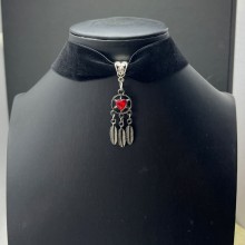 Gothic Dark Style Cool Aesthetic Velvet Choker Necklace