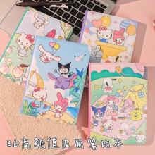 Sanrio Melody kitty Cinnamoroll Kuromi notebooks B6