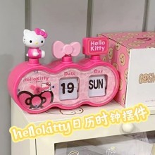 Sanrio Hello Kitty Alarm Clocks Calendar Press To Flip
