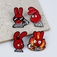 Usavich anime alloy Enamel Pins Metal Brooches