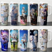 Frieren Beyond Journey's End Stainless Steel Bottle Mugs Cups