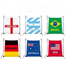 2026 Football FIFA World Cup nylon drawstring back...