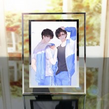 Camouflage slag anime Crystal photo frame