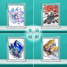 Honkai Star Rail Demon Slayer Crystal photo frame
