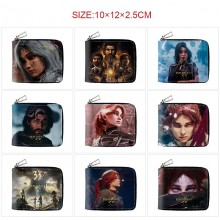 Clair Obscur Expedition 33 game zipper long wallet purse