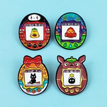 Totoro anime Alloy Enamel Badges Brooch Pins