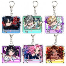 Alien Stage anime acrylic key chains