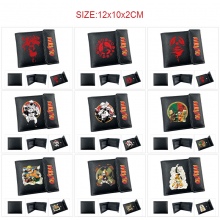 Naruto anime snap wallet buckle purse