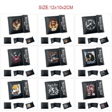 Attack on Titan anime snap wallet buckle purse