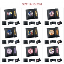 Sonic the Hedgehog anime snap wallet buckle purse