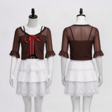 Zero Red Butterfly Amakura Mio Dress Cosplay Costu...
