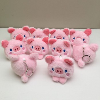 9cm pig plush dolls set(10pcs a set)