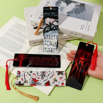 Stranger Things Character Acrylic Bookmarks