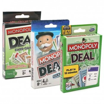 Popular Tabletop Monopoly Board Games DEAL Collection Cards