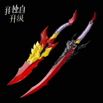 Solo Leveling cosplay weapons knife metal alloy swords 65cm