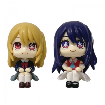 8cm Oshi no Ko hoshino ai Hoshino Rubii anime figure