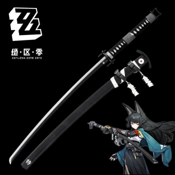 Zenless Zone Zero Hoshimi Miyabi cosplay weapons knife metal alloy swords 109cm