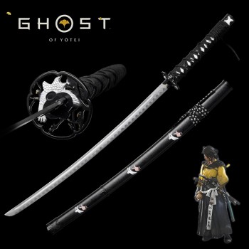 Ghost of Yotei cosplay weapons knife metal alloy swords 104cm