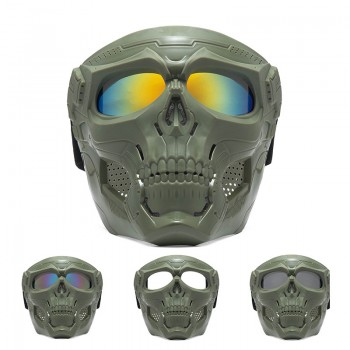 Cycling Goggles Motorcycle Riding Windproof Skull Mask