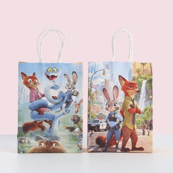 Zootopia paper goods bag gifts bags(price for 12pcs)
