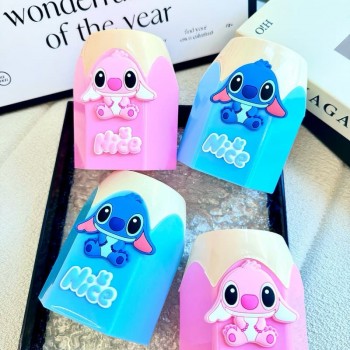 Stitch Ctue anime Pen Holder Pencil Storage