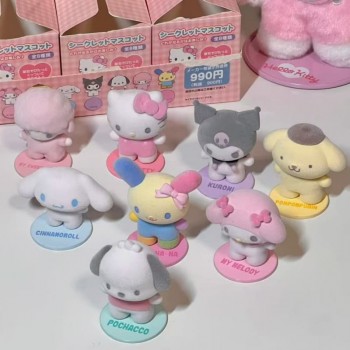 Sanrio Melody kitty Cinnamoroll Kuromi Magnetic Figure Doll