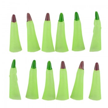 20Pcs/set Halloween Witch Fake Nail Finger Covers