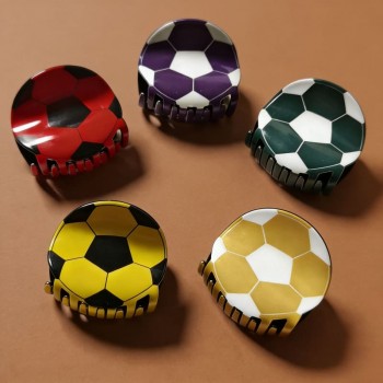 Creative Football Hair Clip Claw