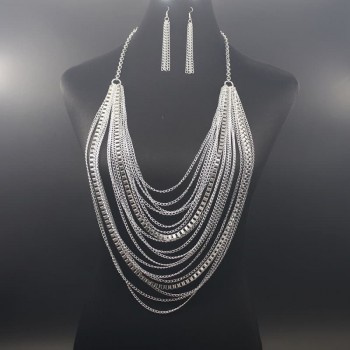 Multi-layer Metal Body Chain Necklaces