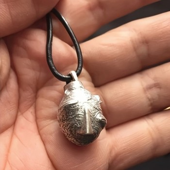 Dark Wind Overlord Egg Handmade Pendant Necklace