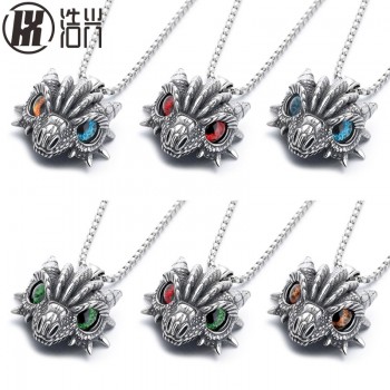 Vintage Dragon Head Pendant Necklace
