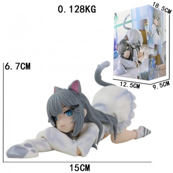 15cm Gancheng Maomao Cat Girl anime figure